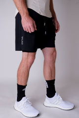 VALEO Flex Black Shorts