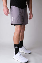 VALEO Flex Grey Shorts